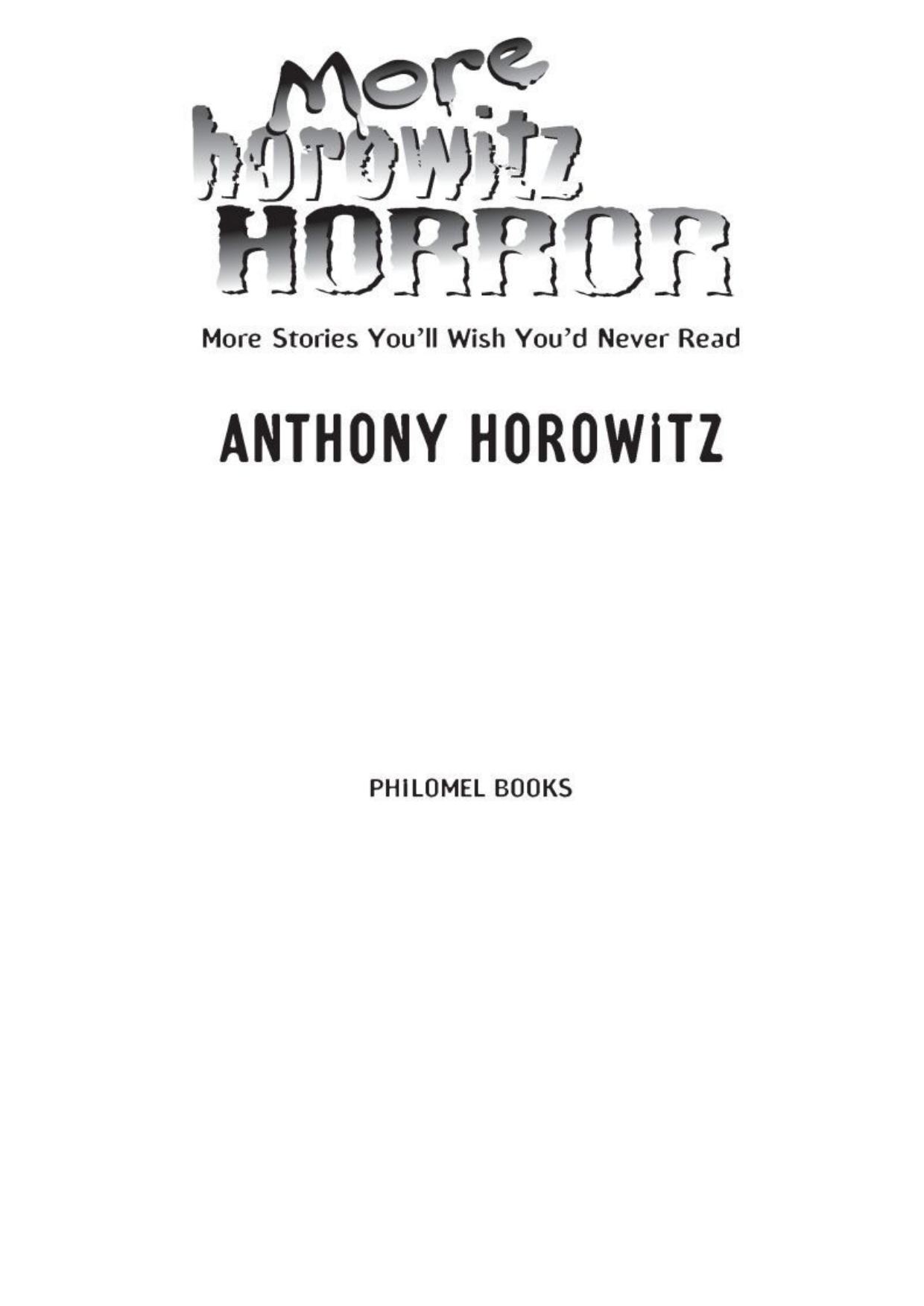 More Horowitz Horror