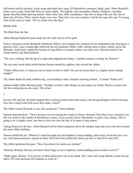 [Redwall 04] - Mariel of Redwall