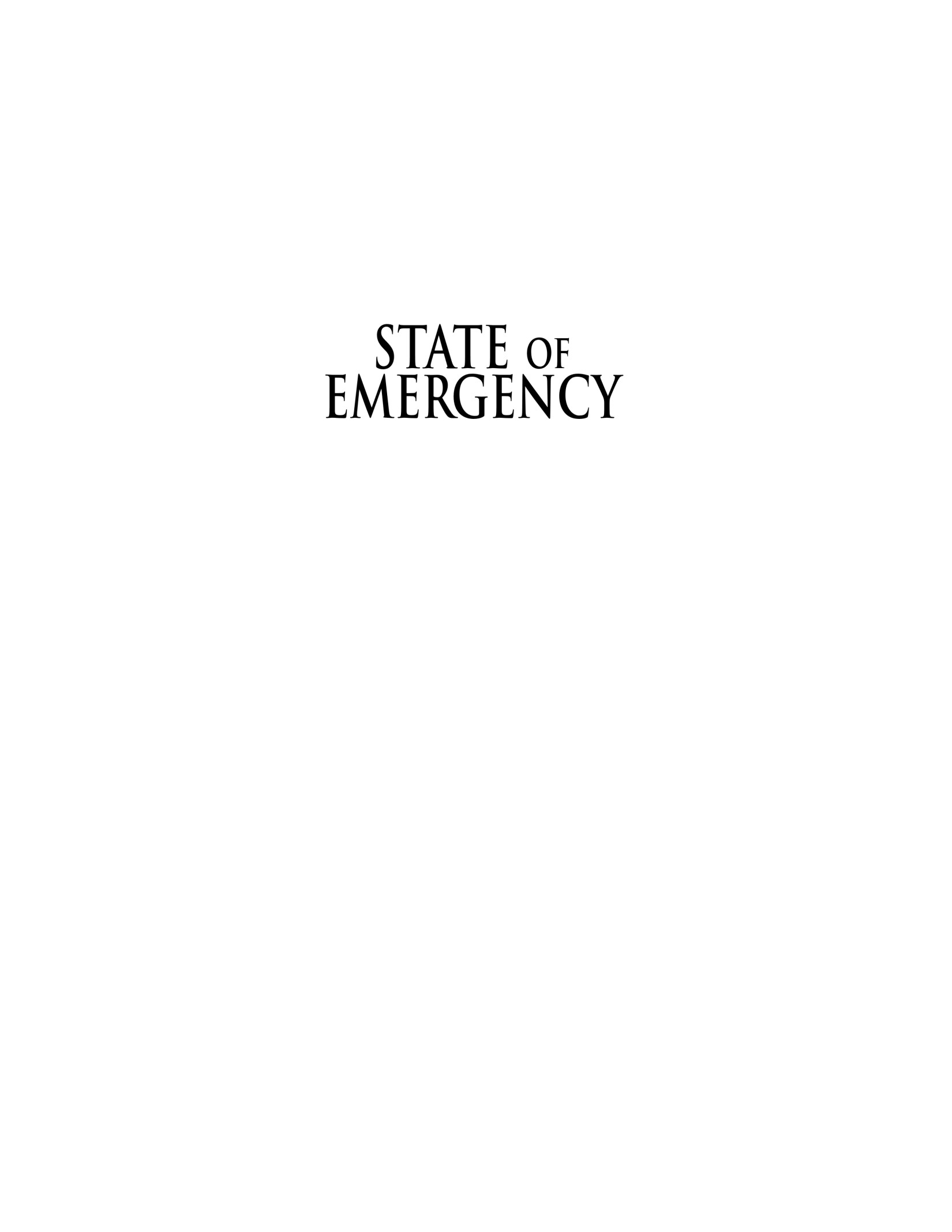 State of Emergency